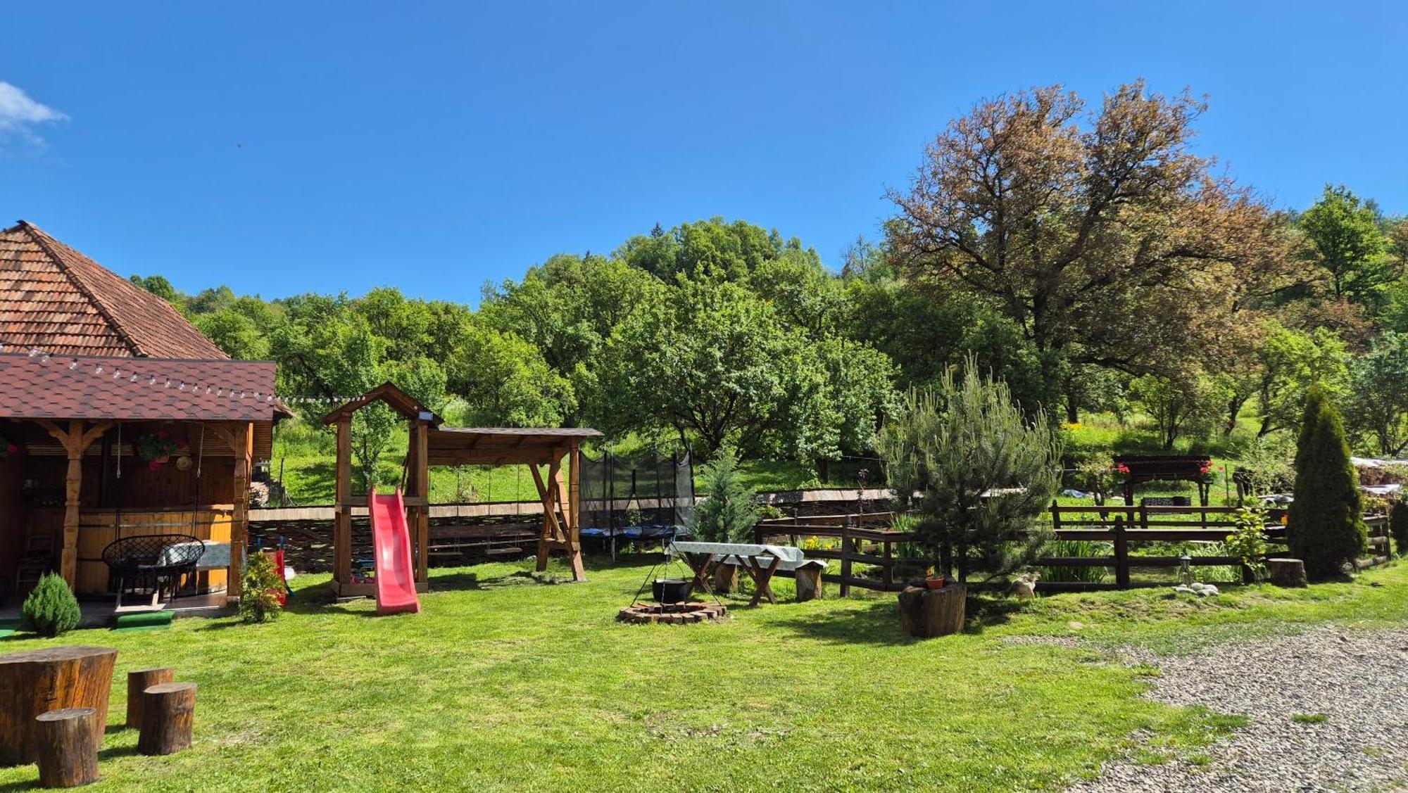 Appartamento Casa Pintea De Sub Coasta Breb Esterno foto